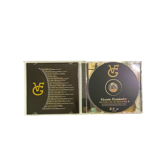 Vincente Fernandez CD Historia De Un Idolo Vol 2 (2002 Sony) VG+ 18 Songs - Picture 4 of 6